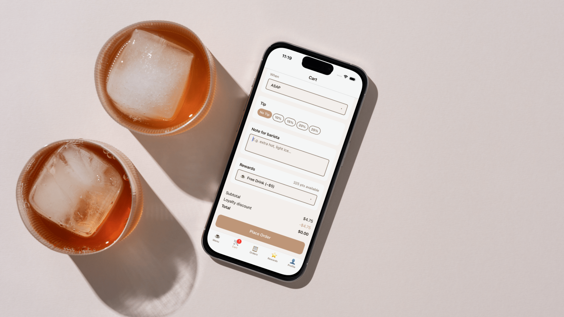 Round Mountain Coffee App